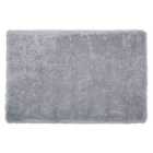 Beliani Shaggy Rug CIDE Light Grey 140x200 cm