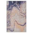 Beliani Rug GEBZE Blue 140x200 cm