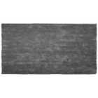 Beliani Shaggy Rug DEMRE Dark Grey 80x150 cm