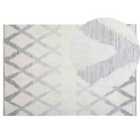 Beliani Rug PENDIK Light Beige 140x200 cm Cotton