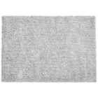 Beliani Shaggy Rug DEMRE Grey 160x230 cm