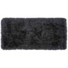 Beliani Shaggy Rug CIDE Black 80x150 cm