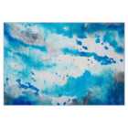 Beliani Rug BOZAT Blue 140x200 cm