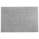 Beliani Shaggy Rug DEMRE Light Grey 140x200 cm