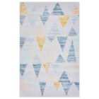 Beliani Rug YAYLA Grey 140x200 cm