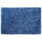 Beliani Shaggy Rug CIDE Blue 160x230 cm