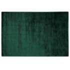 Beliani Rug GESI II Dark Green 140x200 cm Viscose