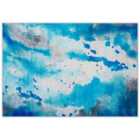 Beliani Rug BOZAT Blue 160x230 cm