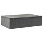 Storage Box Fabric 70X40X18Cm Anthracite