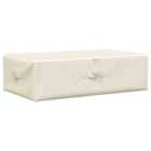 Storage Box Fabric 70X40X18Cm Cream