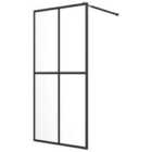 Vidaxl Walk-in Shower Screen Clear Tempered Glass 80X195 Cm