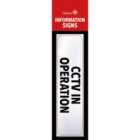 Classic Sign Information Sign Cctv In Operation