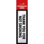 Classic Sign Information Sign Thank You For Not Smoking