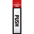 Classic Sign Information Sign Push