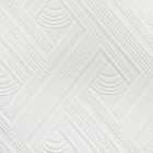 SUPERFRESCO WHITE SFW GEOMETRIC WALLPAPER
