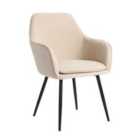 Home Garden Direct Muse - Occasional Chair In Boucle Fabric - Beige