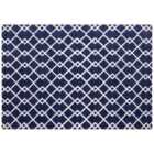 Beliani Rug SERRES Blue 160x230 cm