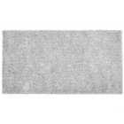 Beliani Shaggy Rug DEMRE Grey 80x150 cm