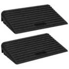 Vidaxl Kerb Ramps 2 Pcs 50X30X11 Cm Rubber