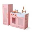 Teamson Kids - Little Chef Chester Sleek Play Kitchen - Peach