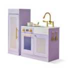 Teamson Kids - Little Chef Chester Sleek Play Kitchen - Purple