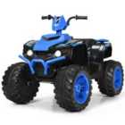 Costway 12v Electric Kids Ride On ATV / Quad Bike-Blue