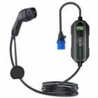 Type 2 Portable Ev Charger To 16A Commando Plug, 6A - 16A Variable, 3.6Kw, 5 Metre Third Rock Energy
