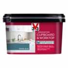 V33 Renovation Cupboard & Worktop Paint 2L Petrol Blue