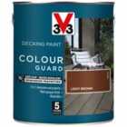 V33 Colour Guard Decking Paint 2.5L Light Brown