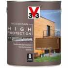 V33 High Protection Woodstain 2.5L Dark Oak Matt