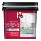 V33 Renovation Cupboard & Worktop Paint 750Ml Agave Green