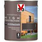 V33 High Protection Woodstain 2.5L Charcoal Grey
