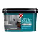V33 Renovation Wall Tile & Panelling Paint 2L Charcoal Grey