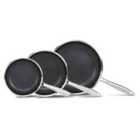 Cermalon Triply Set of 3 Frying Pans