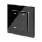 Retrotouch Crystal Pg Hue Wireless Light Switch Black