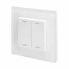 Retrotouch Crystal Pg Hue Wireless Light Switch White