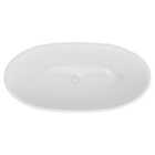 Wickes Crystal Oval Freestanding Contemporary Bath - 1700 x 800mm
