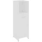 Vidaxl Bathroom Cabinet White 30X30X95 Cm Engineered Wood
