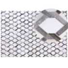 Beliani Rug AYDIN Grey 160x230 cm Leather