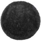Beliani Shaggy Rug CIDE Black ? 140 cm