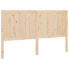 vidaXL Bed Headboard 155.5x4x100 cm Solid Pine Wood (818095)