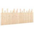 vidaXL Wall Headboard 204x3x80 cm Solid Wood Pine (824778)