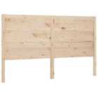 vidaXL Headboard 206x4x100 cm Solid Wood Pine (818740)