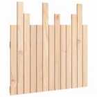 vidaXL Wall Headboard 82.5x3x80 cm Solid Wood Pine (824803)
