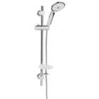 Bristan Round Chrome Shower Kit with 3 Function Handset