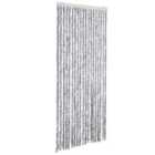 vidaXL Insect Curtain Silver 56X200cm Chenille
