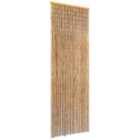 vidaXL Insect Door Curtain Bamboo 56x185 cm