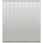 vidaXL Insect Door Screen with 10-Piece Mesh Curtain Black 240x240 cm