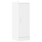 vidaXL Shoe Cabinet White 32x35x92 cm Engineered Wood