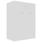 vidaXL Shoe Cabinet White 60x35x84 cm Engineered Wood